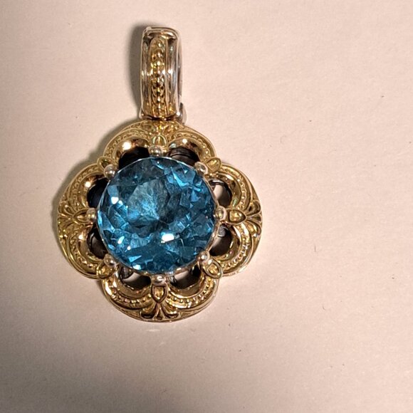 Konstantino Topaz Pendant - Picture 3 of 5
